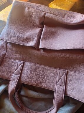Levenger Positano Tote Bag - Blush Colorway With Bag - NWOT